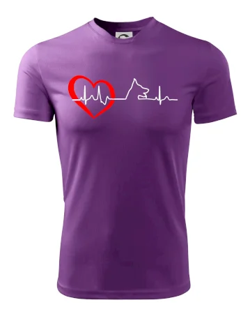 Německý ovčák ekg