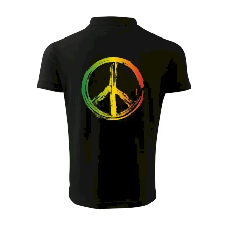 Peace symbol paint