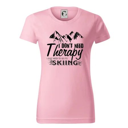 I dont need therapy - Skiing