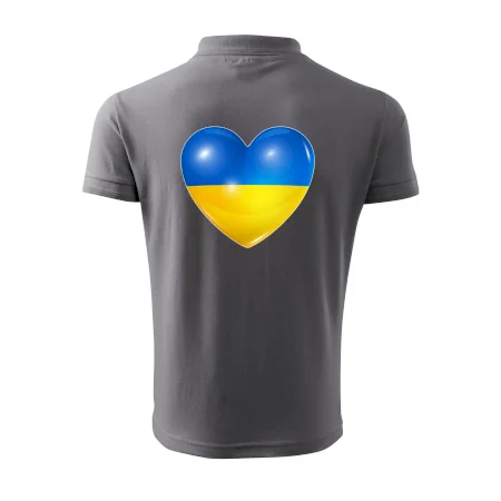 Ukrajina srdce vlajka