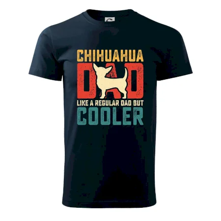 Chihuahua dad like a regular dad