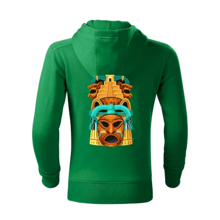 Mayové maska s pyramidou