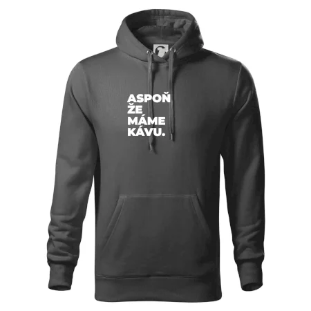 ASPOŇ ŽE MÁME KÁVU.