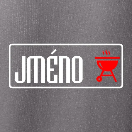Triko na grilování s vlastním jménem