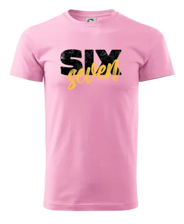 Six seven - písmo