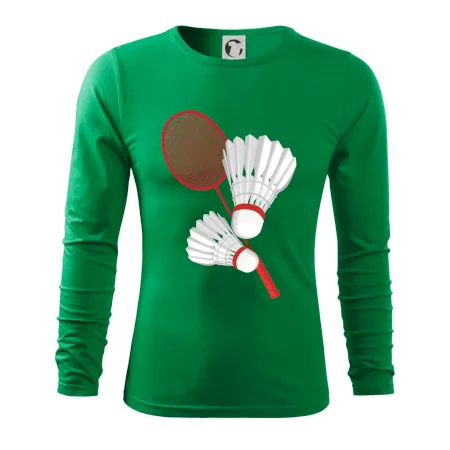 Badminton - pálka a košík