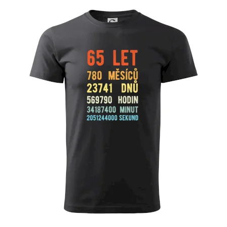 Narozeniny 65 přepočet času
