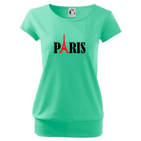 Paris nápis Eiffelova věž
