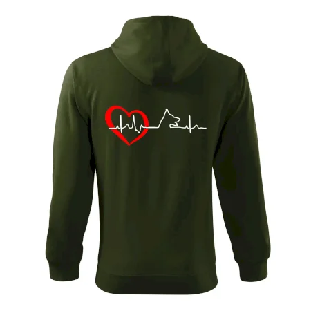 Německý ovčák ekg