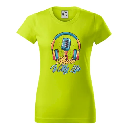 Music is my life sluchátka
