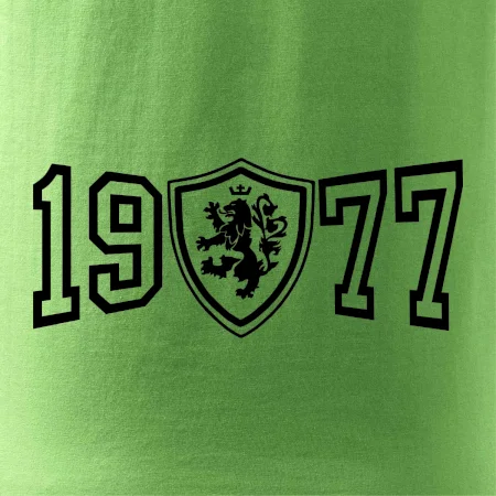 Narozeninový motiv - znak - 1977