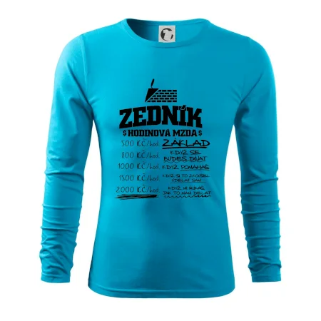 Hodinová mzda zedník