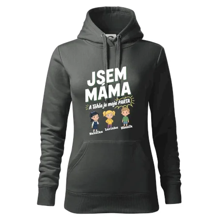 Jsem máma a tohle je moje parta  (obrázky a jména dětí)