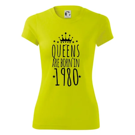 Queens are born in 1980
