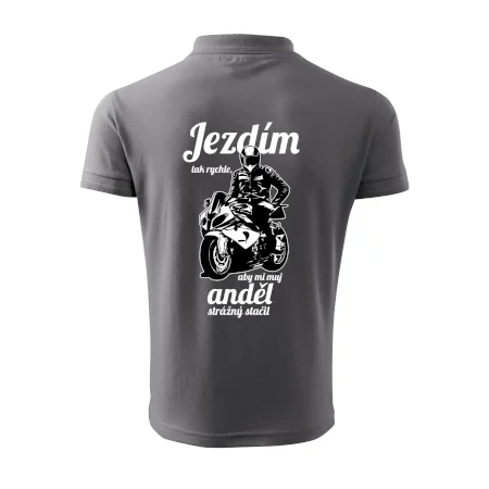 Silniční motorka - jezdím tak rychle, aby mi můj anděl strážný stačil