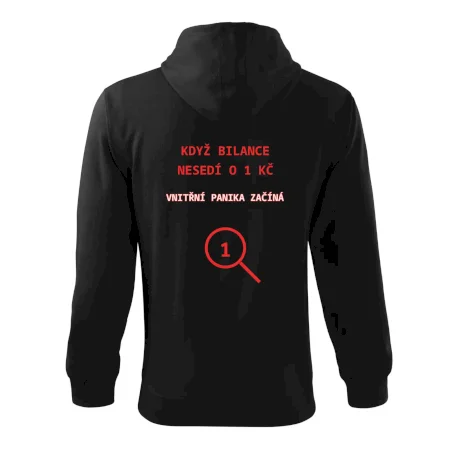 Bilance nesedí o 1 Kč