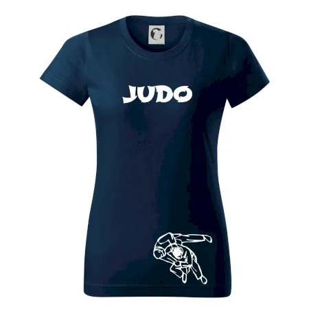 Judo nápis + postavy