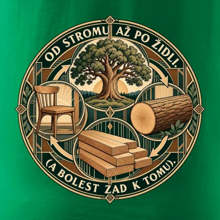 Od stromu až po dřevěnou židli