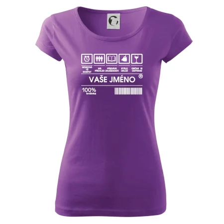 Vaše jméno - čárový kód