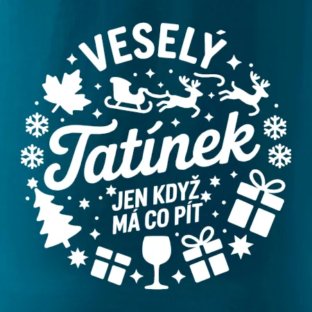 Veselý tatínek jen když  má co pít