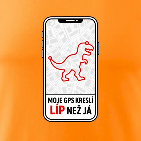 Moje běžecká gps kreslí líp než já