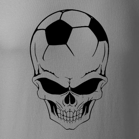 Fotbal lebka míč