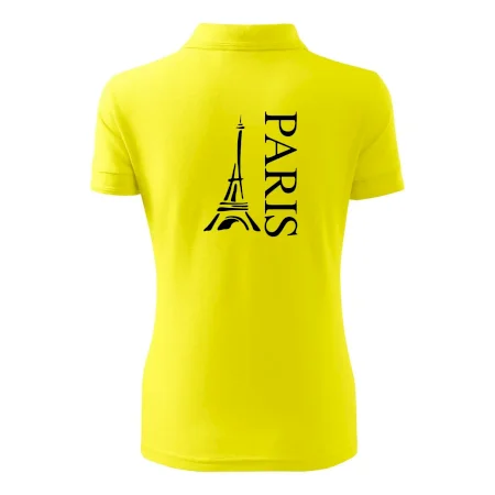 Paris nápis Eiffelovka na výšku