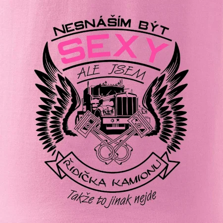 Nesnáším být sexy - řidička kamionu