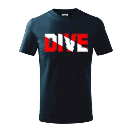 Dive nápis vlajka