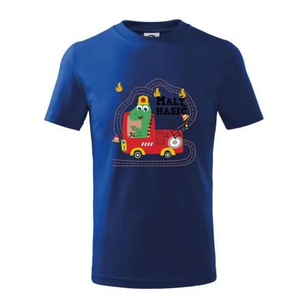 Malý hasič - auto a dinosaurus