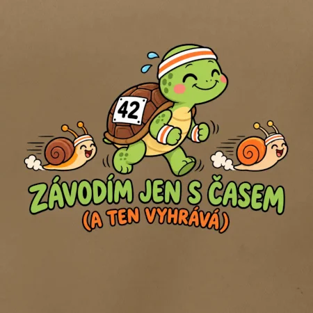 Běžecká želva závodím jen s časem