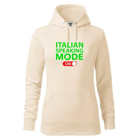Italian speaking mode - ON