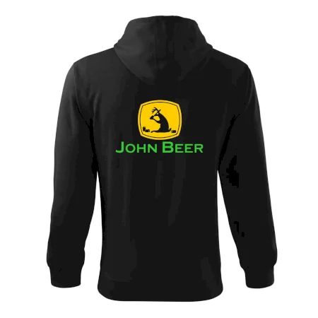 John Beer jelen s pivem