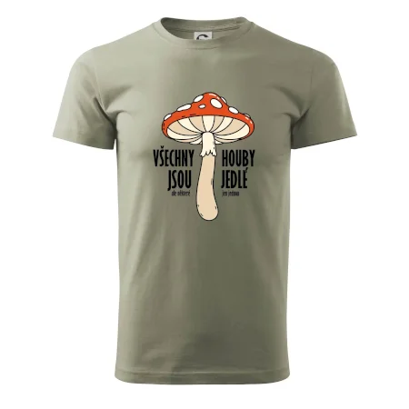 Všechny houby jsou jedlé