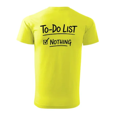 To-Do List - Nothing