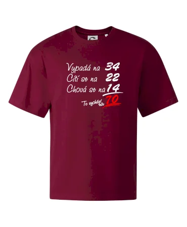 Vypadá, cítí se, chová se - 70 let