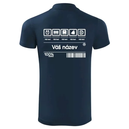Čárový kód - Vlastní text
