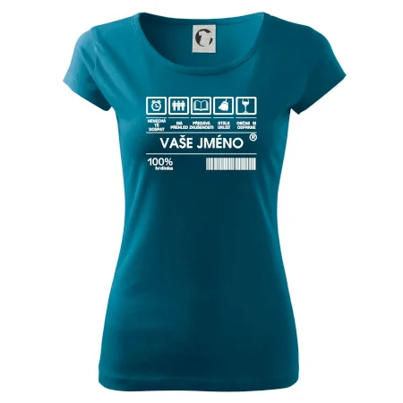 Vaše jméno - čárový kód