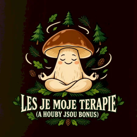 Les je moje terapie, houby jsou bonus