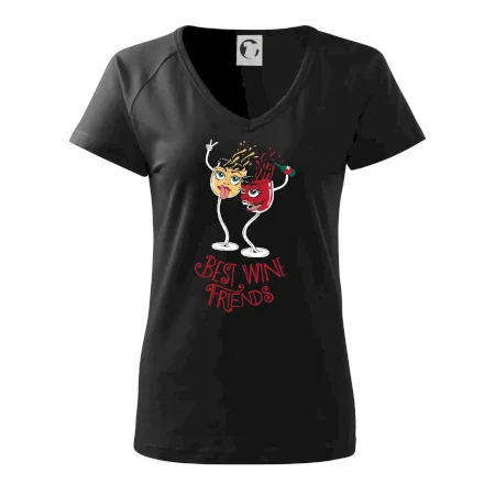 Best wine friends dancing (Pecka design)