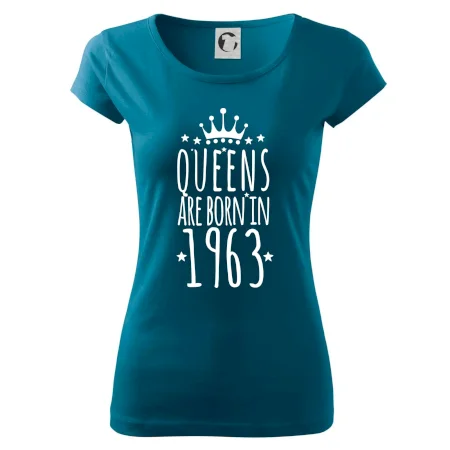 Queens are born in 1963