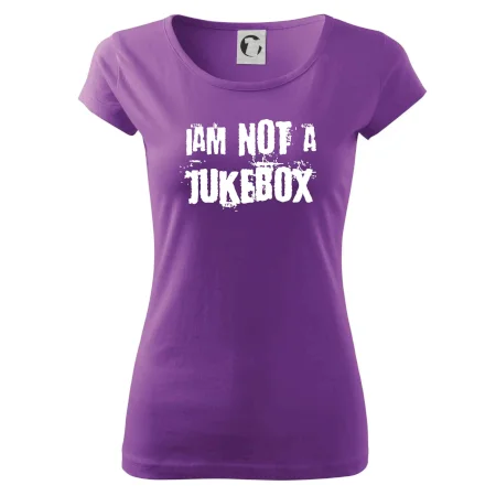 Iam not a jukebox - na prsou