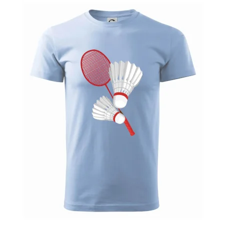 Badminton - pálka a košík