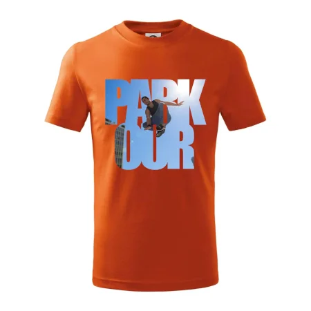 Parkour nápis nebe