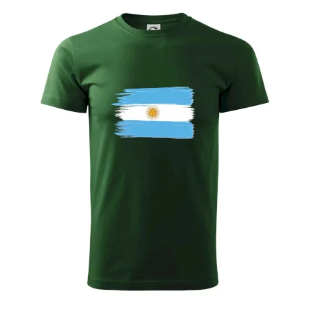 Argentina vlajka kreslená štětkou