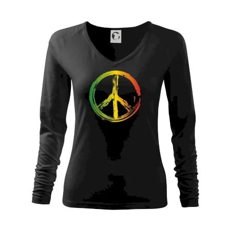 Peace symbol paint