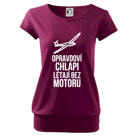 Opravdovi chlapi létají bez motoru
