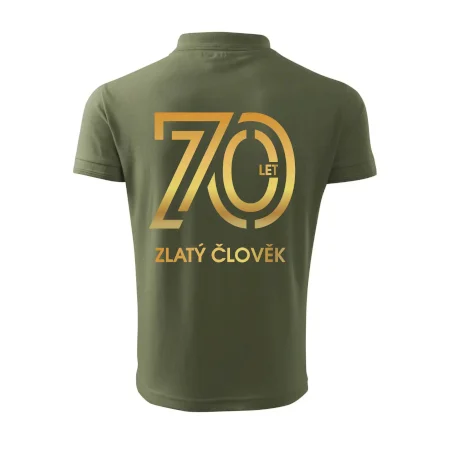 70 let zlatý člověk