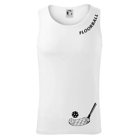 Floorball nápis šikmo