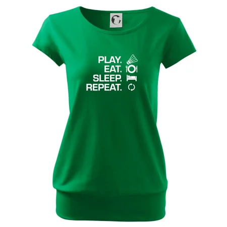 Play Eat Sleep Repeat badminton
